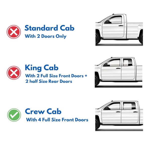 Vent Visors  2022-24 Nissan Frontier Crew Cab - Window Rain Guards (4) BRAND NEW - Picture 3 of 8